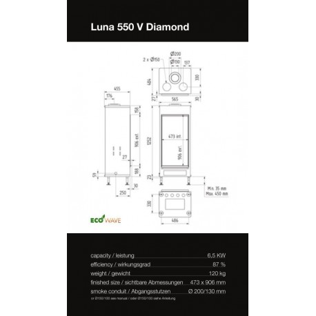 LUNA 550 V DIAMOND GAS